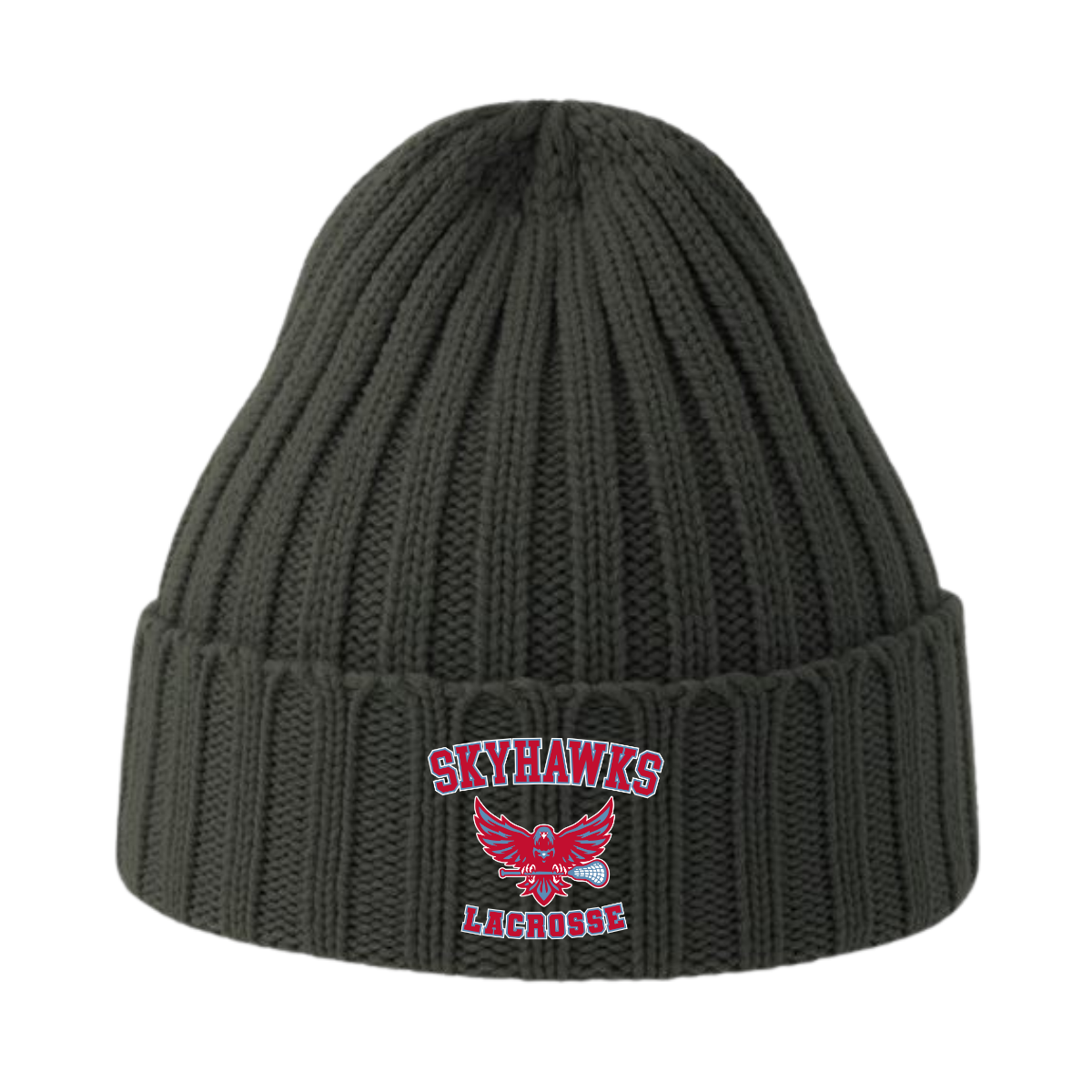 Crystal City Skyhawks Atlantis Cable Knit Cuffed Beanie