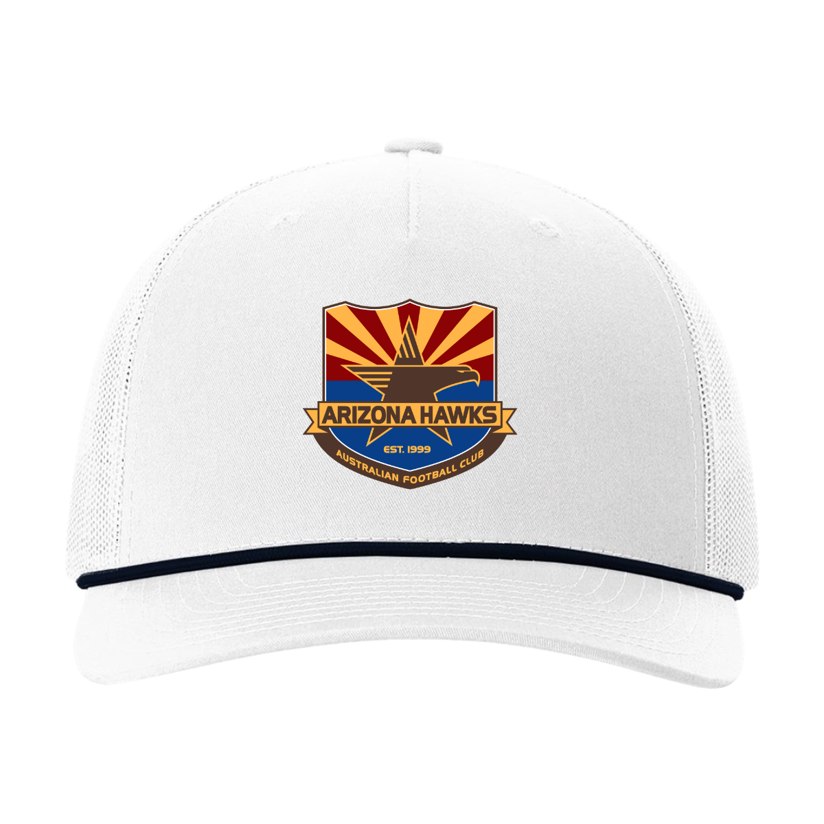 Arizona Hawks Australian Football Richardson Rope Trucker Hat