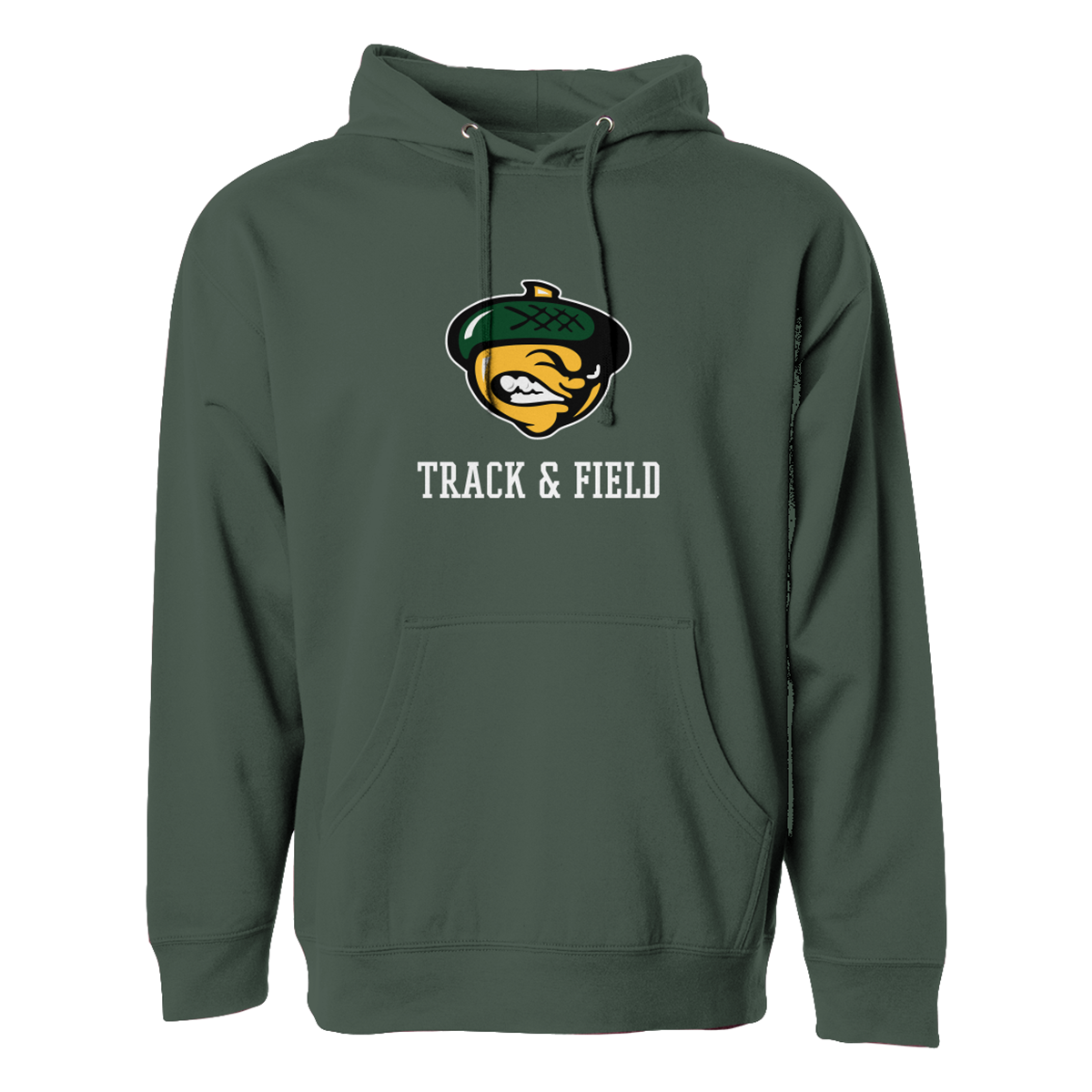 Adult Live Oak Track and Field Midweight Pullover Hoodie