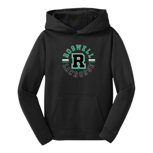 Youth Jr Hornets Lacrosse Sport-Tek Performance Hoodie