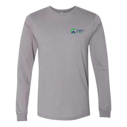 Adult Sun Valley Community School Bella + Canvas Long Sleeve Tee