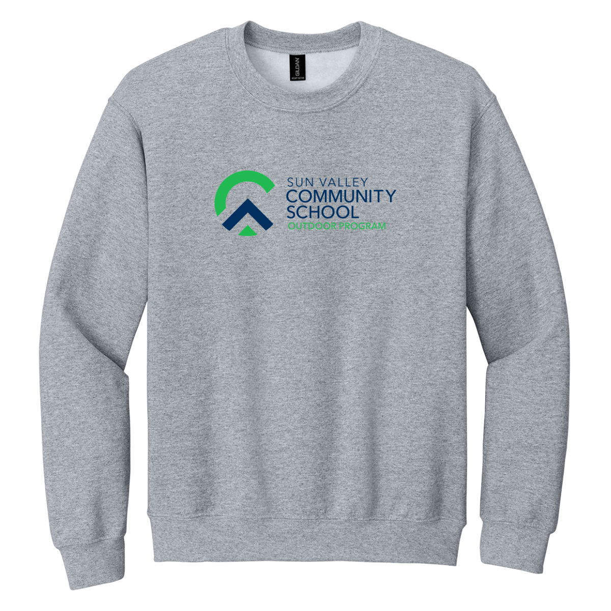 Adult Sun Valley Community School Outdoor Program Gildan Heavy Blend Crewneck