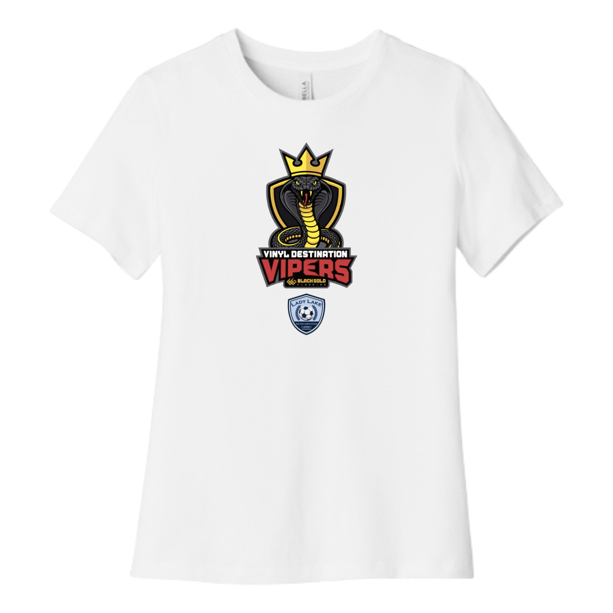 Women’s Vipers Bella + Canvas Relaxed Jersey T-Shirt