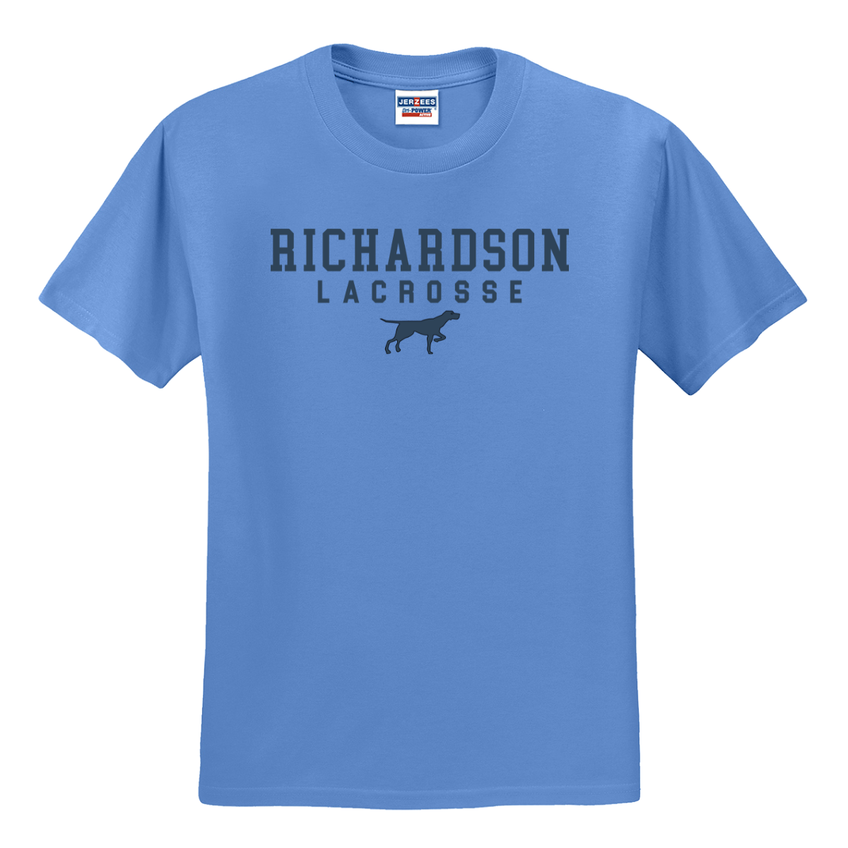 Adult Richardson Lacrosse Dri-Power Blend T-Shirt
