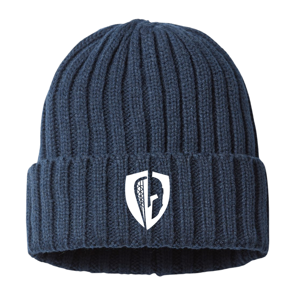 SW Titans Lacrosse Atlantis Cable Knit Cuffed Beanie