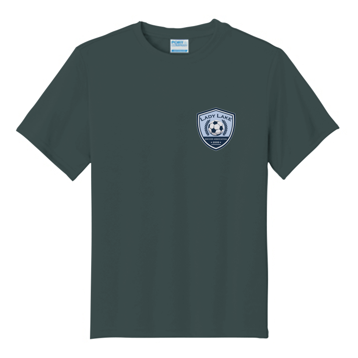 Youth Lady Lake Soccer Association Performance T-Shirt