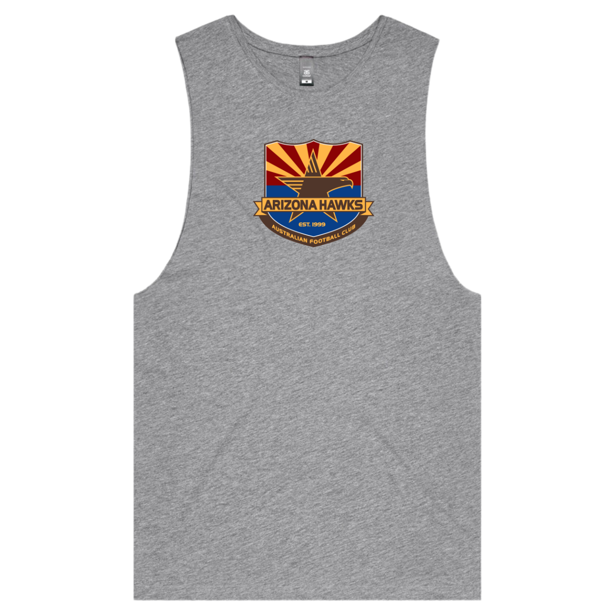 Adult Arizona Hawks Australian AS Colour Athlete Tank Top
