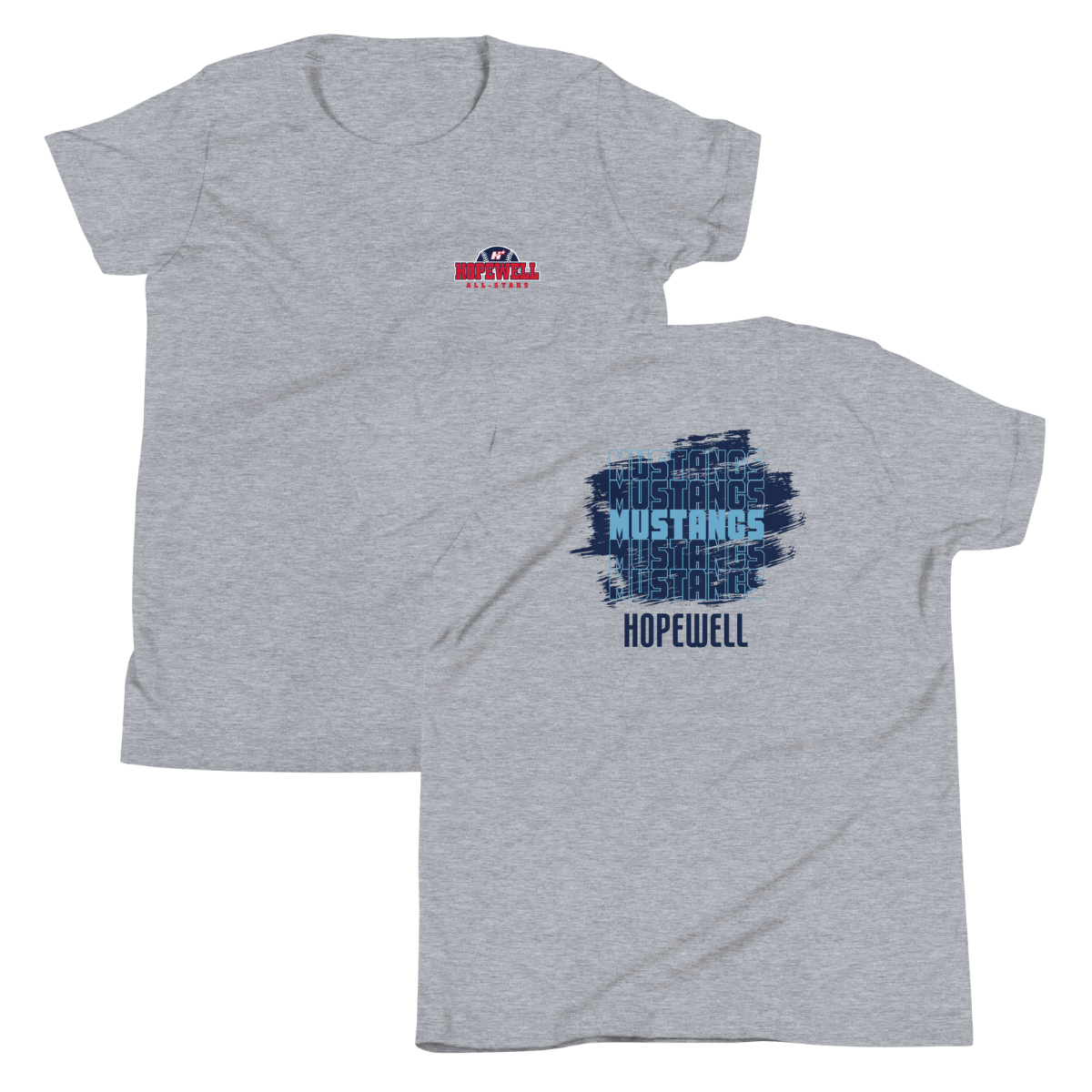 Youth Hopewell All-Stars Bella + Canvas Staple Tee