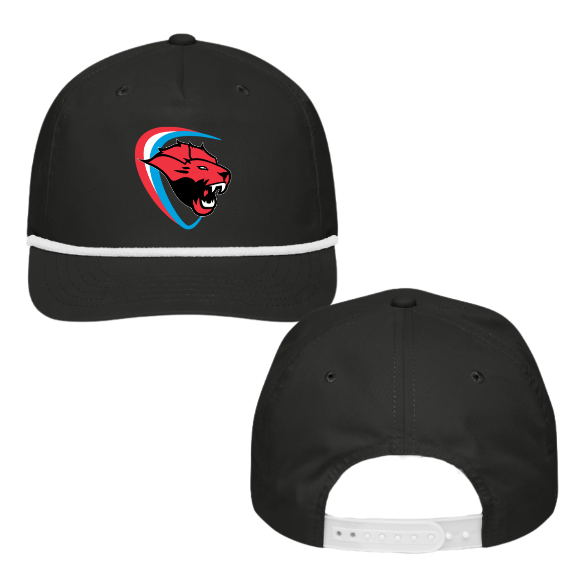 Luxembourg Lacrosse Big Accessories Snapback Rope Hat
