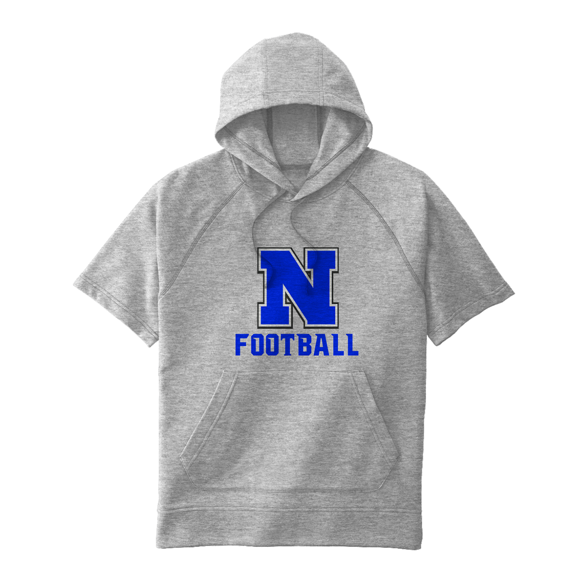 Adult Norristown Football Sport-Tek Tri-Blend SS Hoodie