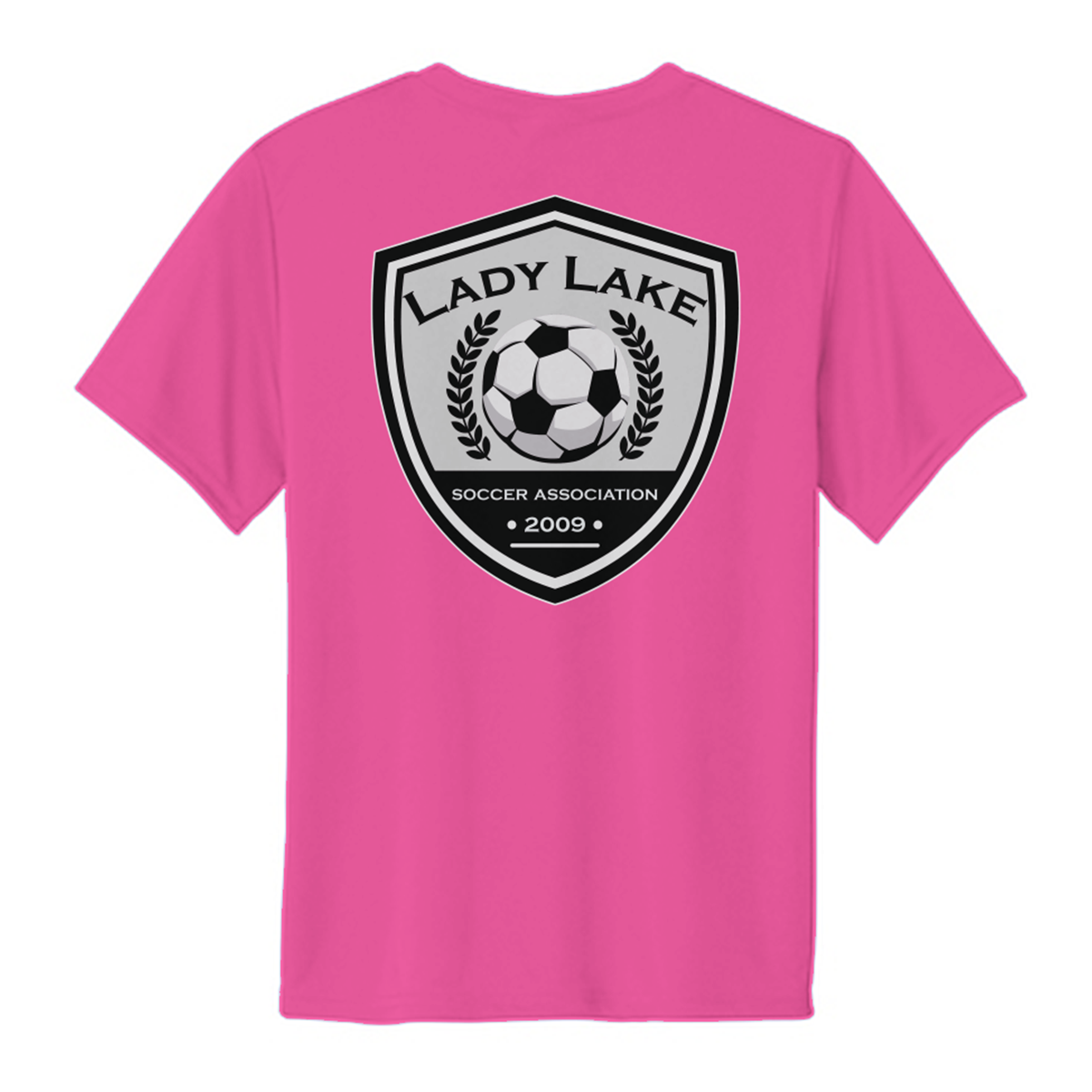 Youth Lady Lake Soccer Association Performance T-Shirt