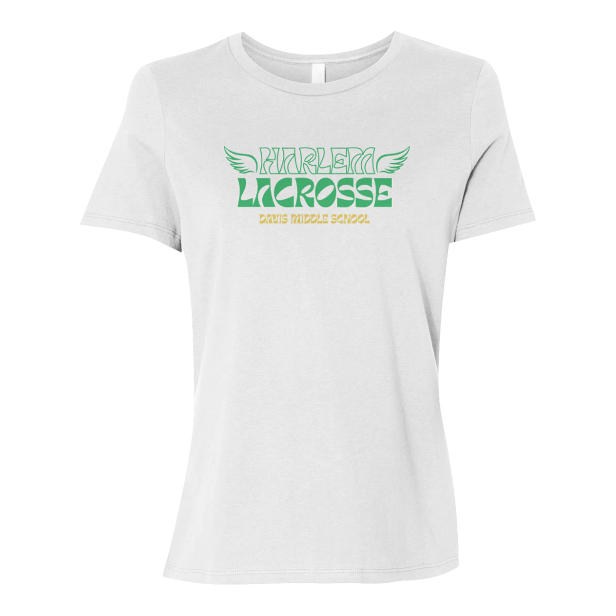 Women’s Harlem Lacrosse Bella + Canvas Relaxed Jersey T-Shirt