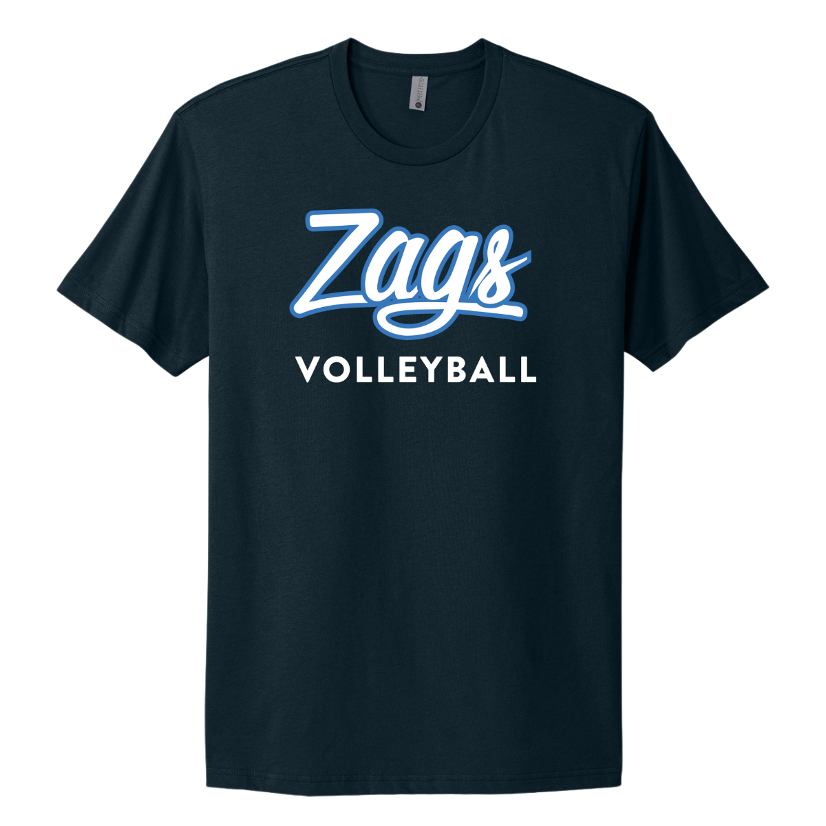 Adult Key Volleyball Next Level Cotton T-Shirt