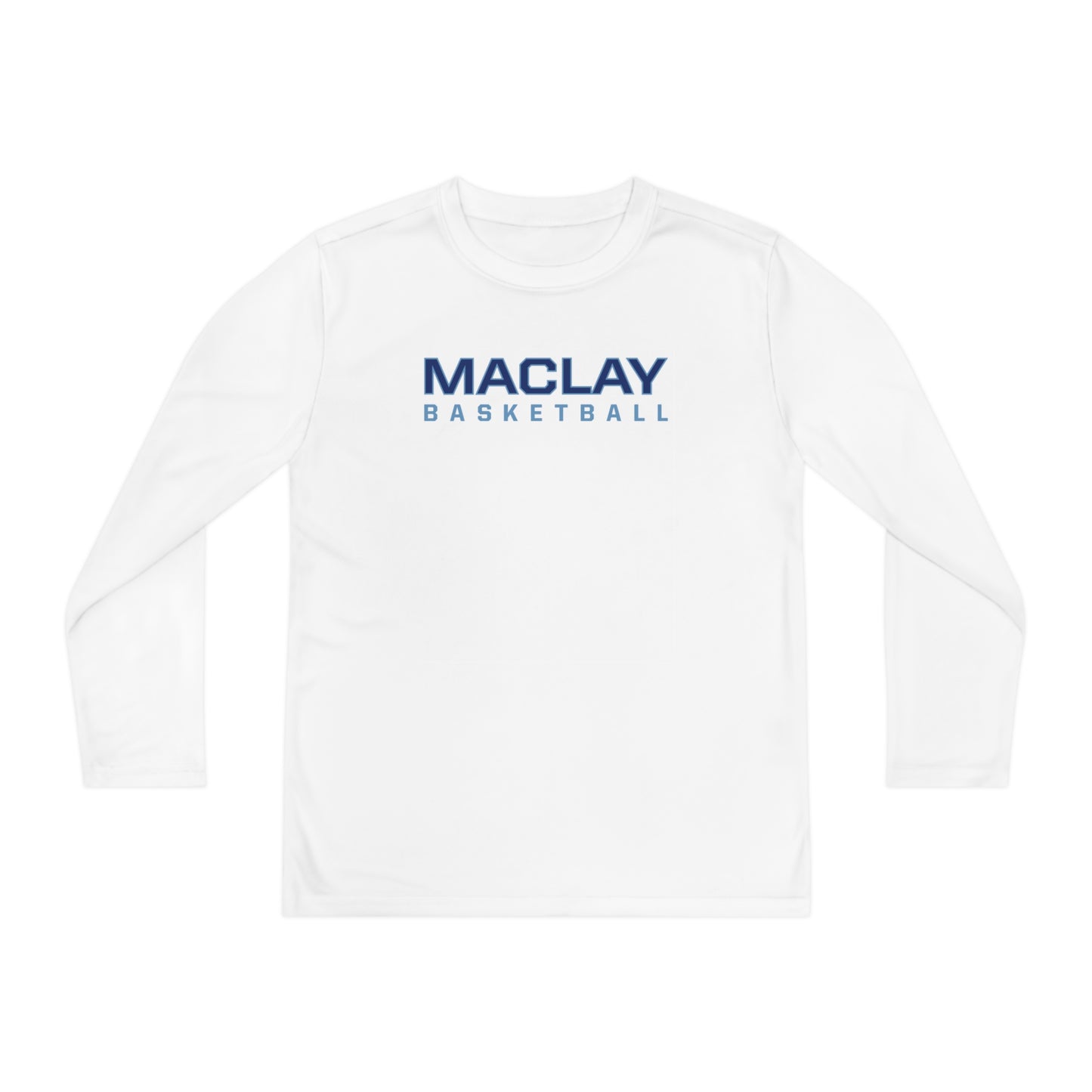 Youth Maclay Basketball Sport-Tek Performance Long Sleeve Shirt
