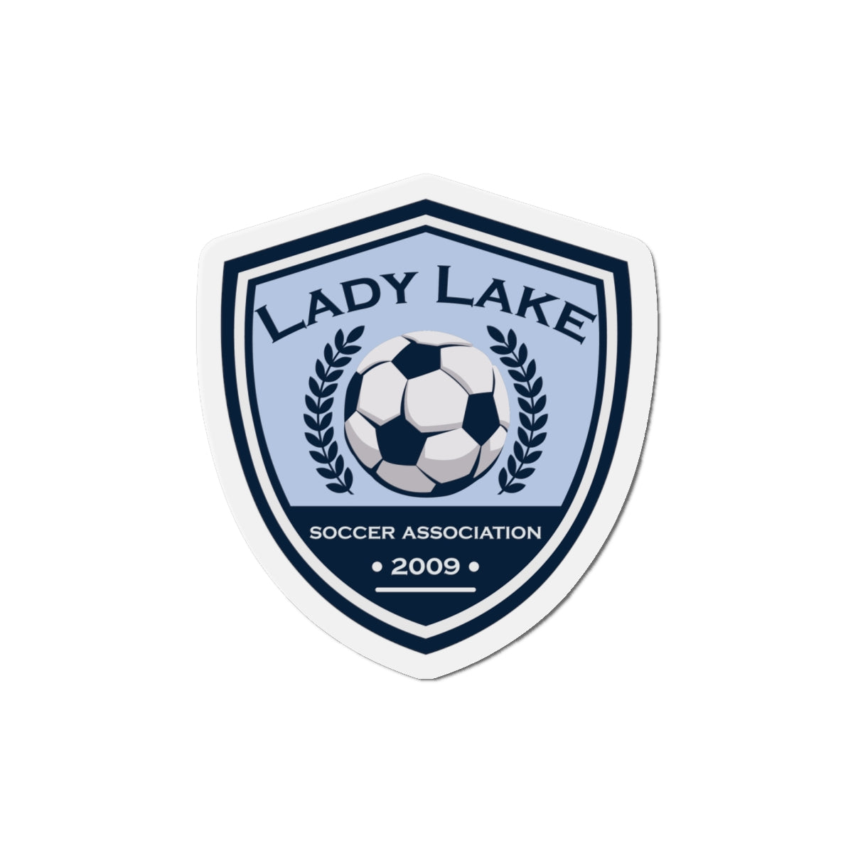 Lady Lake Soccer Association Die-Cut Magnet