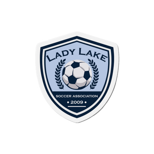 Lady Lake Soccer Association Die-Cut Magnet