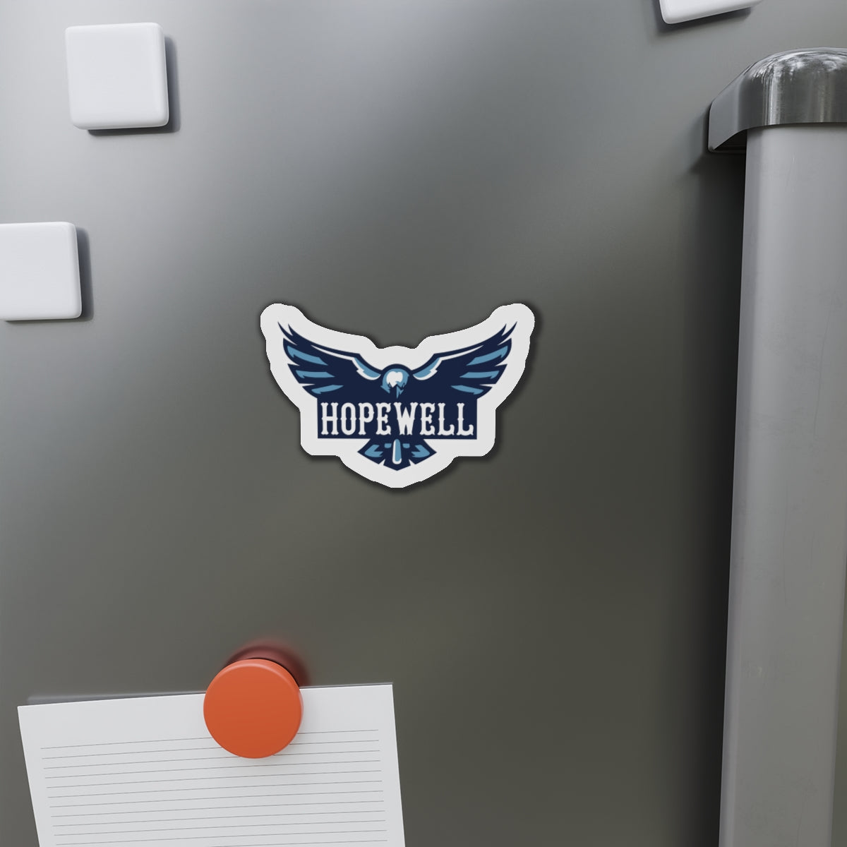 Hopewell Hawks Die-Cut Magnet