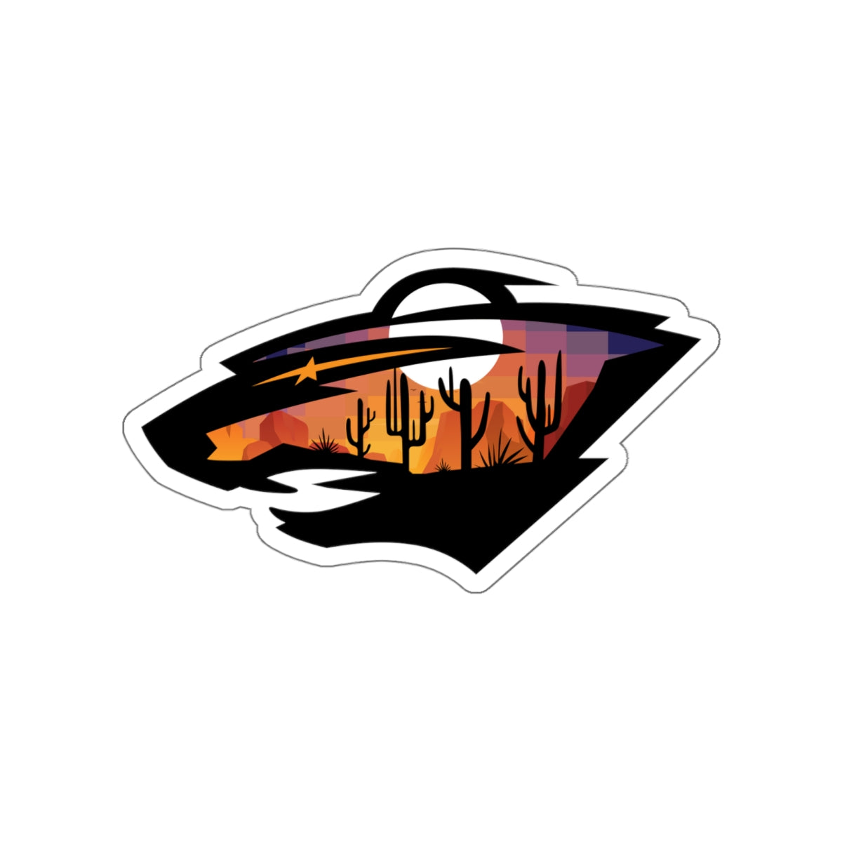 WVW Lacrosse Die-Cut Stickers
