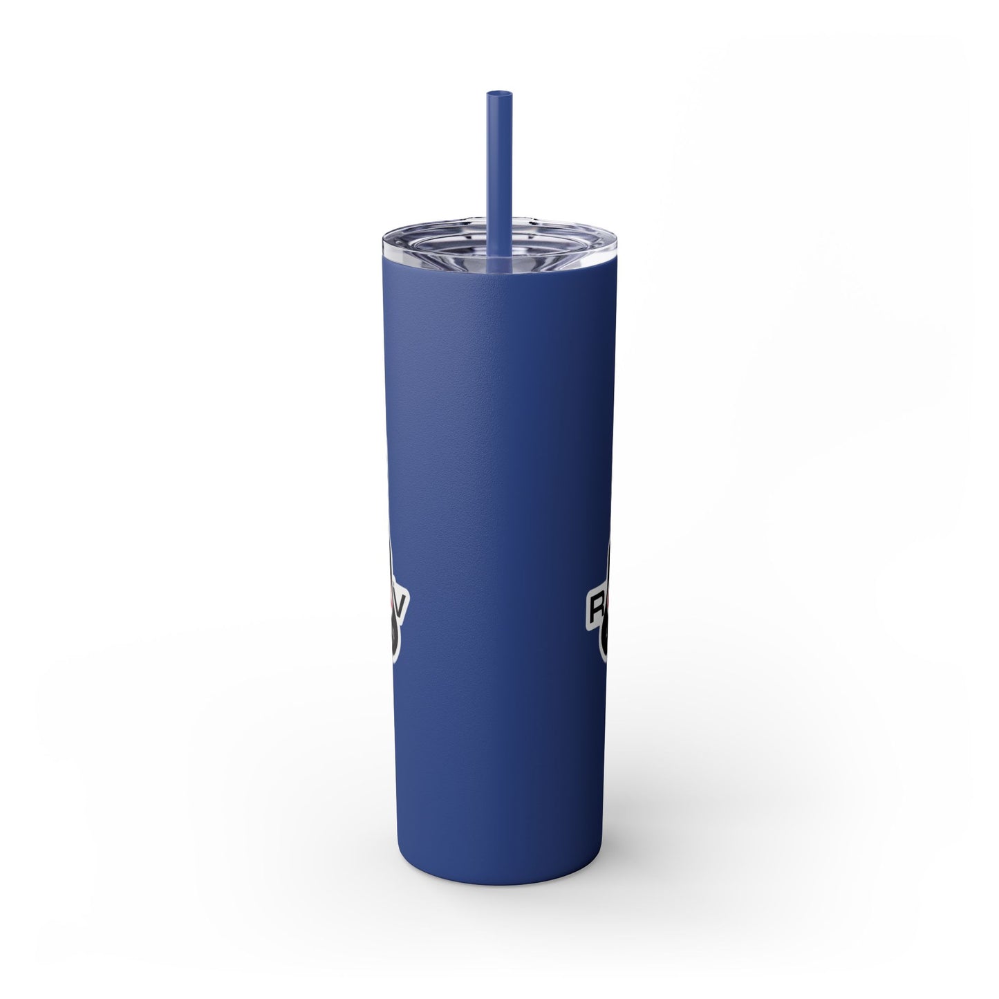 RV Lacrosse Skinny Tumbler with Straw (20oz)