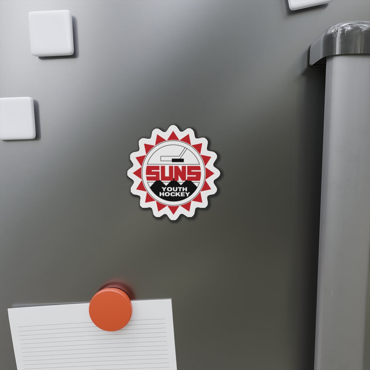 Sun Valley Hockey Die Cut Magnet