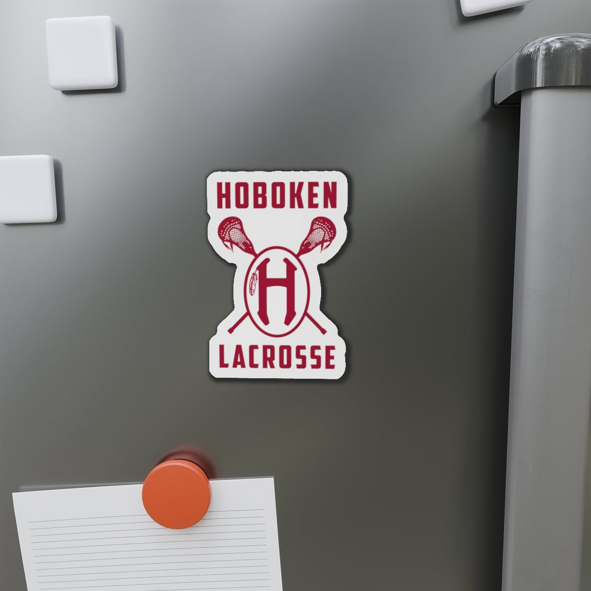 Hoboken Lacrosse Magnet