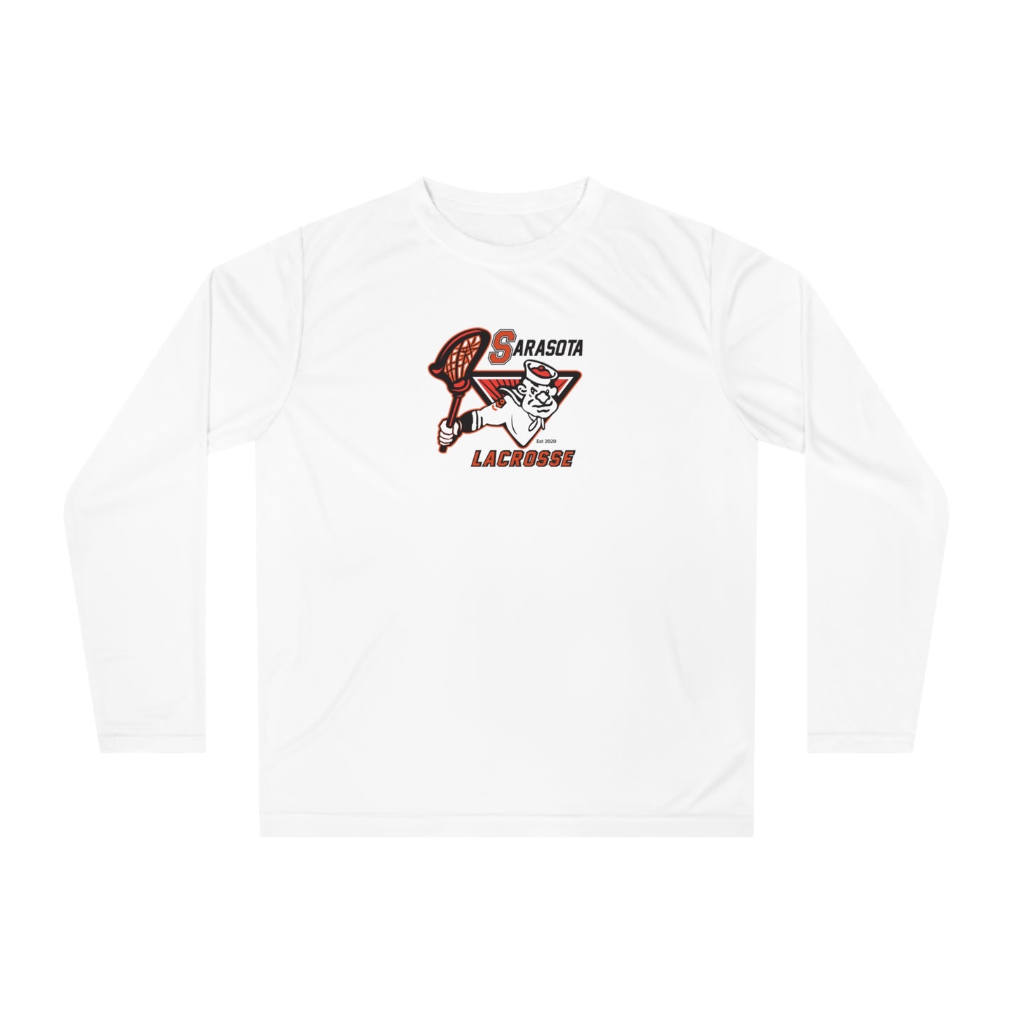 Adult Sailors Lax Team 365 Performance Long Sleeve