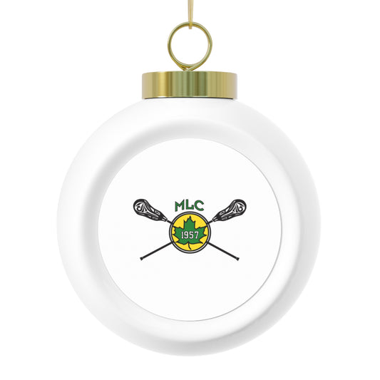 Maplewood Lacrosse Christmas Ball Ornament