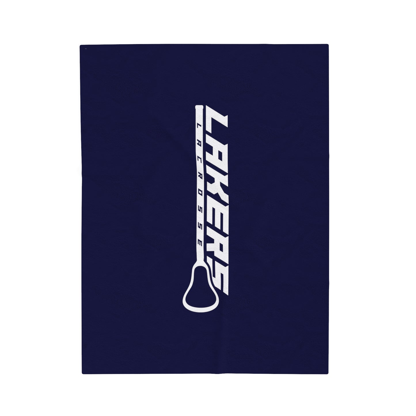 Prior Lake Boys Lacrosse Velveteen Plush Blanket