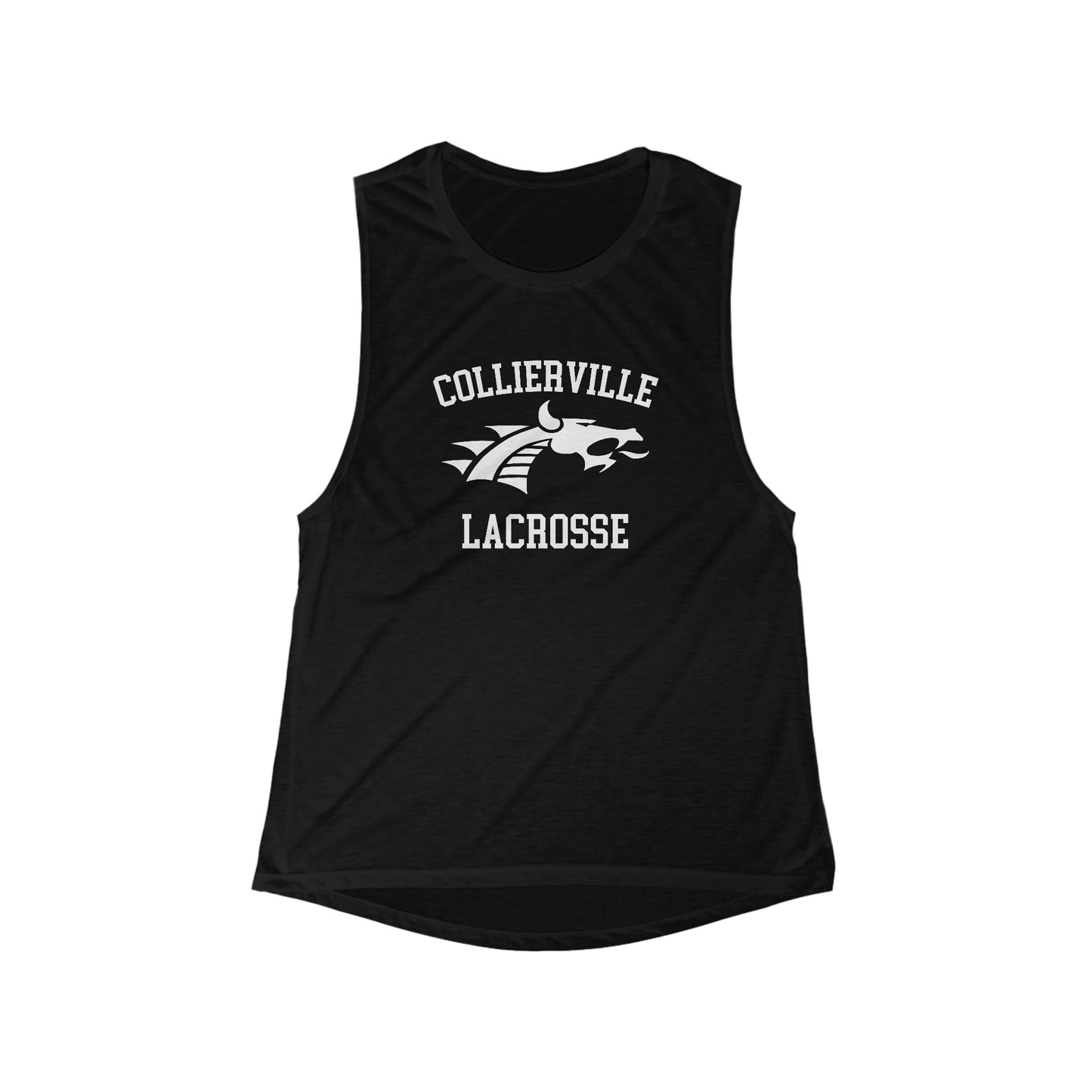 Women's Collierville Lacrosse Bella + Canvas Flowy Scoop Sport Tank