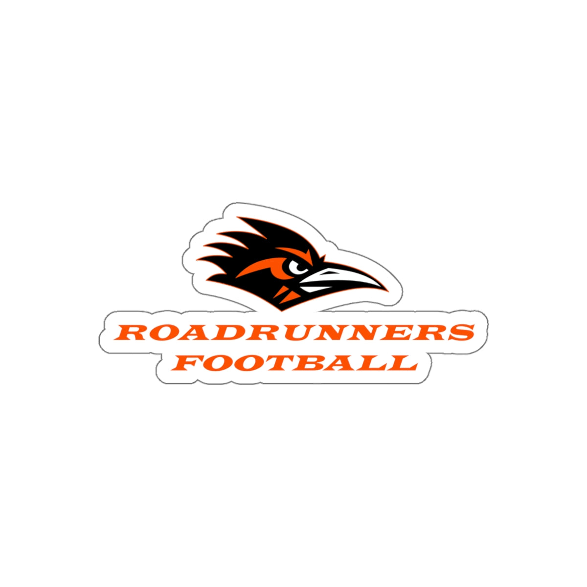 Ellington Roadrunners Die-Cut Sticker