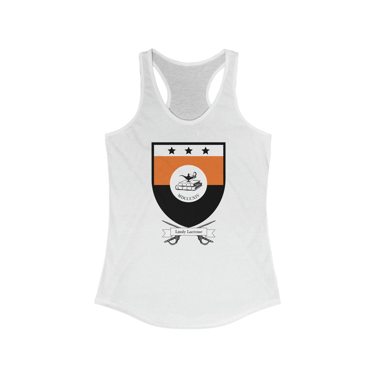 Women's Linsly Lacrosse Next Level Racerback Tank