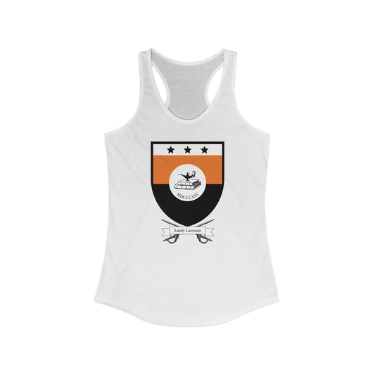 Women's Linsly Lacrosse Next Level Racerback Tank