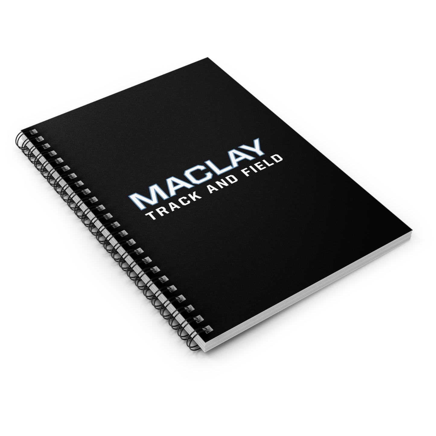 Maclay Track & Field Spiral Notebook - Ruled Line (8" x 6")