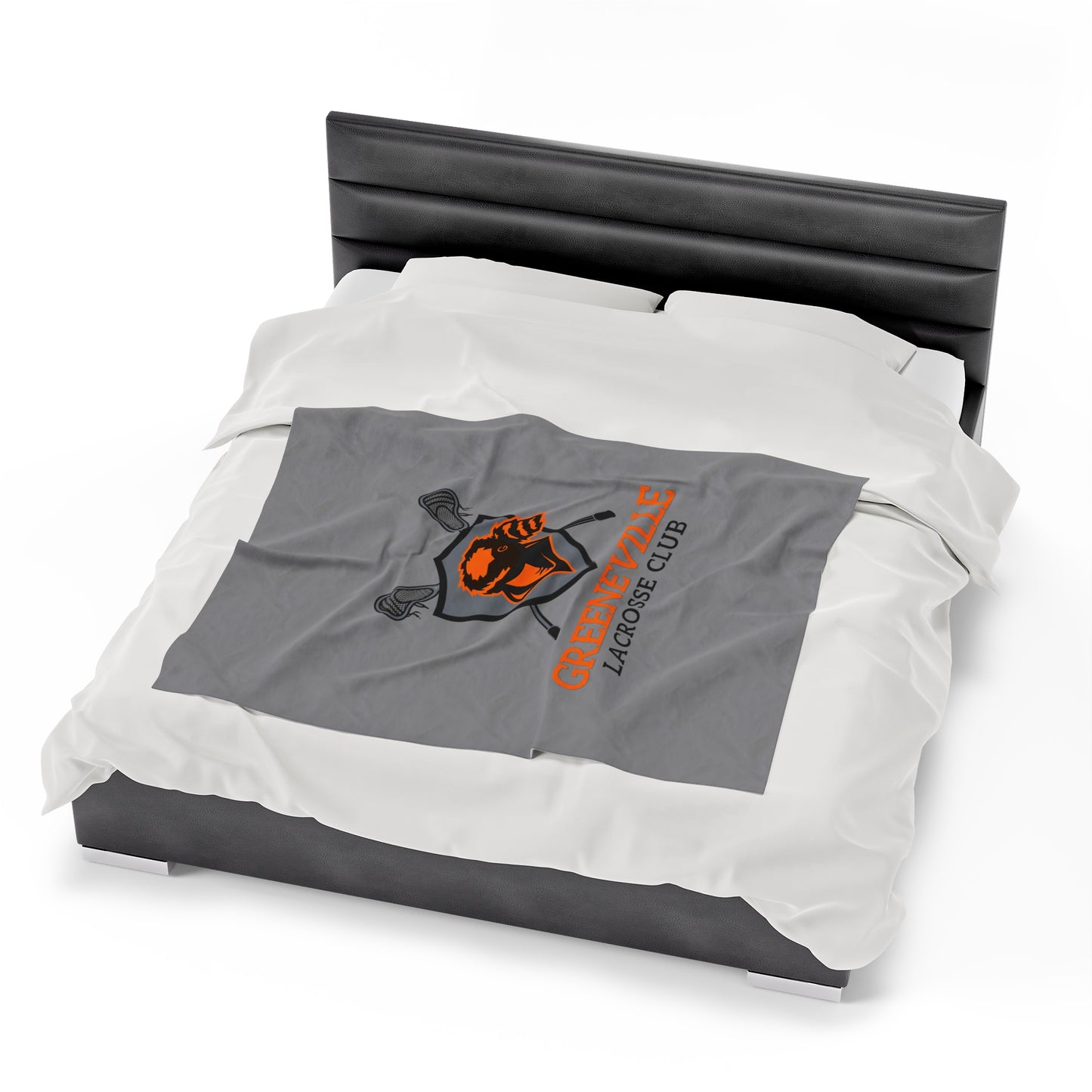 Greeneville Lacrosse Velveteen Plush Blanket