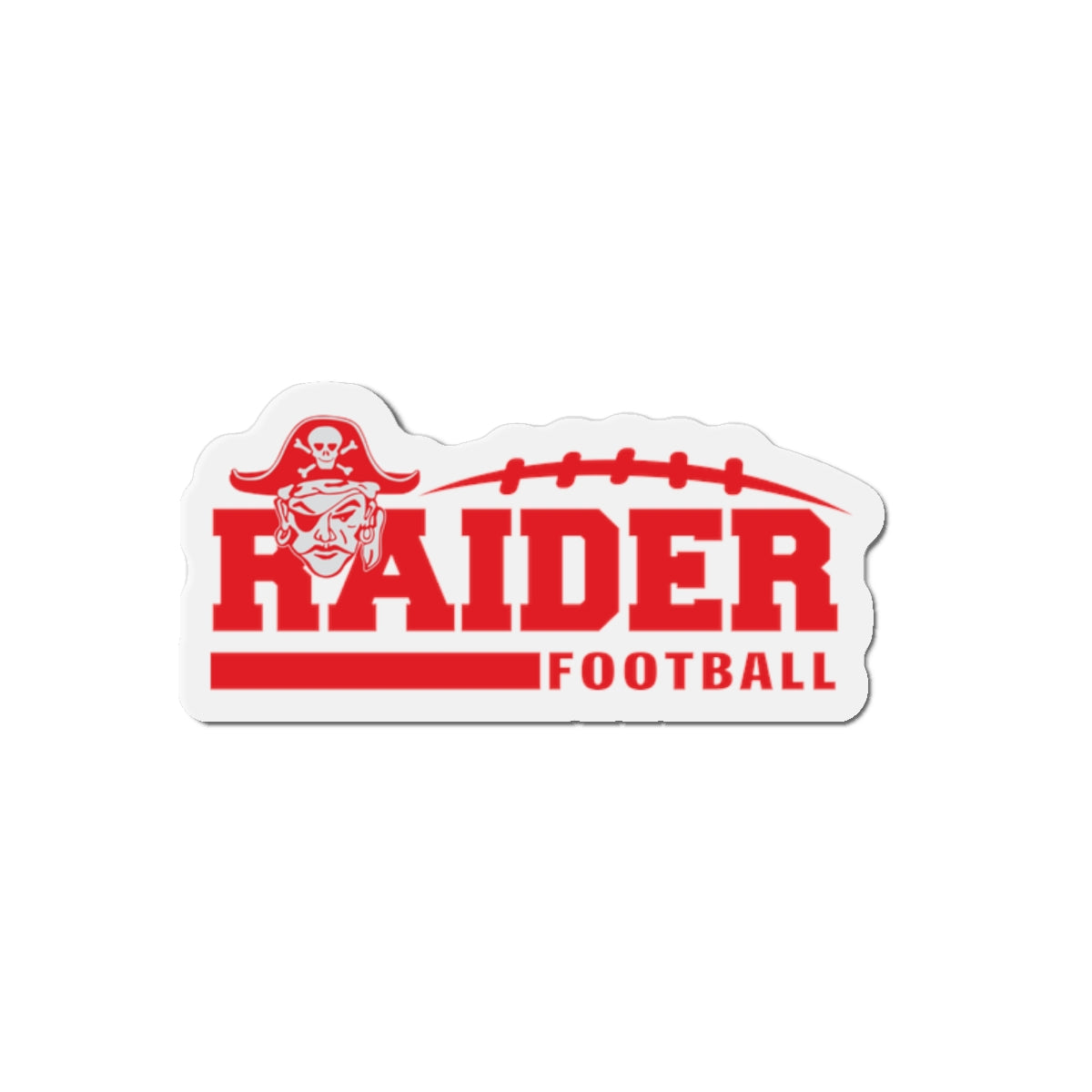Fairport Football and Cheer Die-Cut Magnet