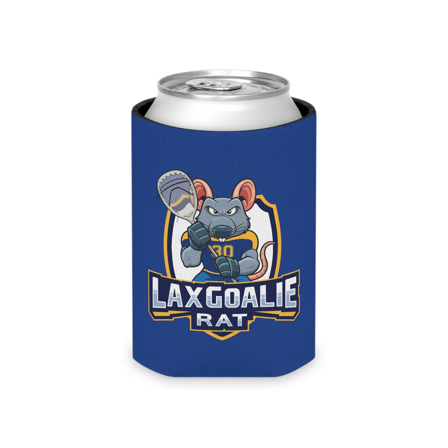 Lax Goalie Rat Can Cooler 3-pack