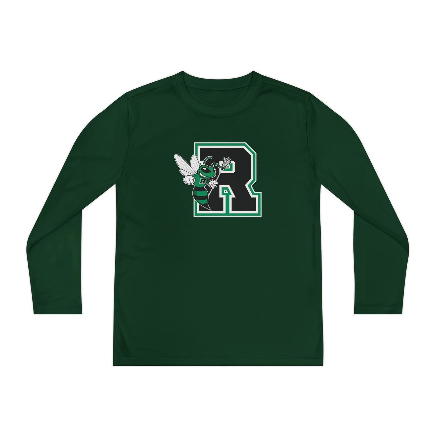 Youth Jr Hornets Lacrosse Sport-Tek Performance Long Sleeve Shirt