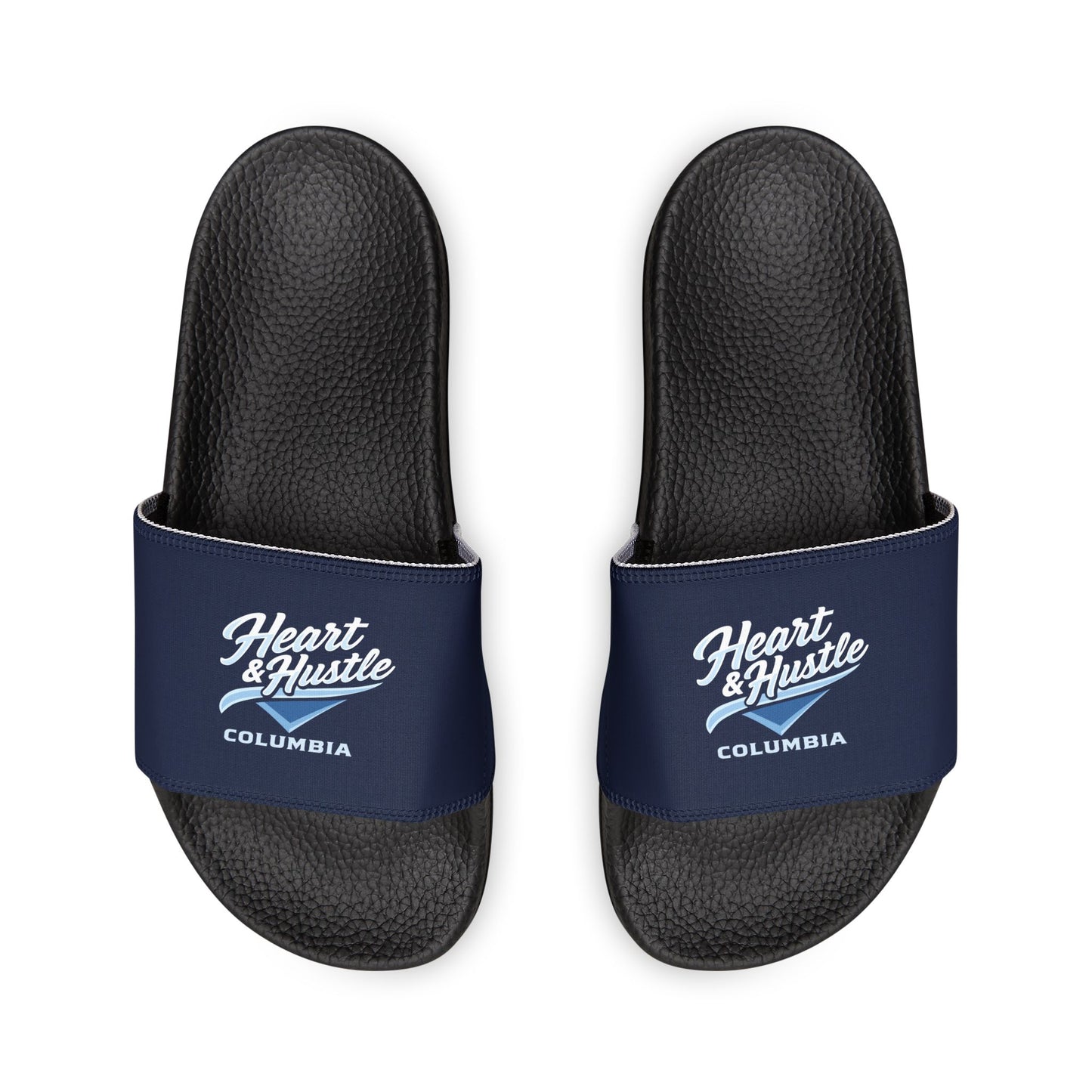 Youth Heart and Hustle Baseball Slide Sandals
