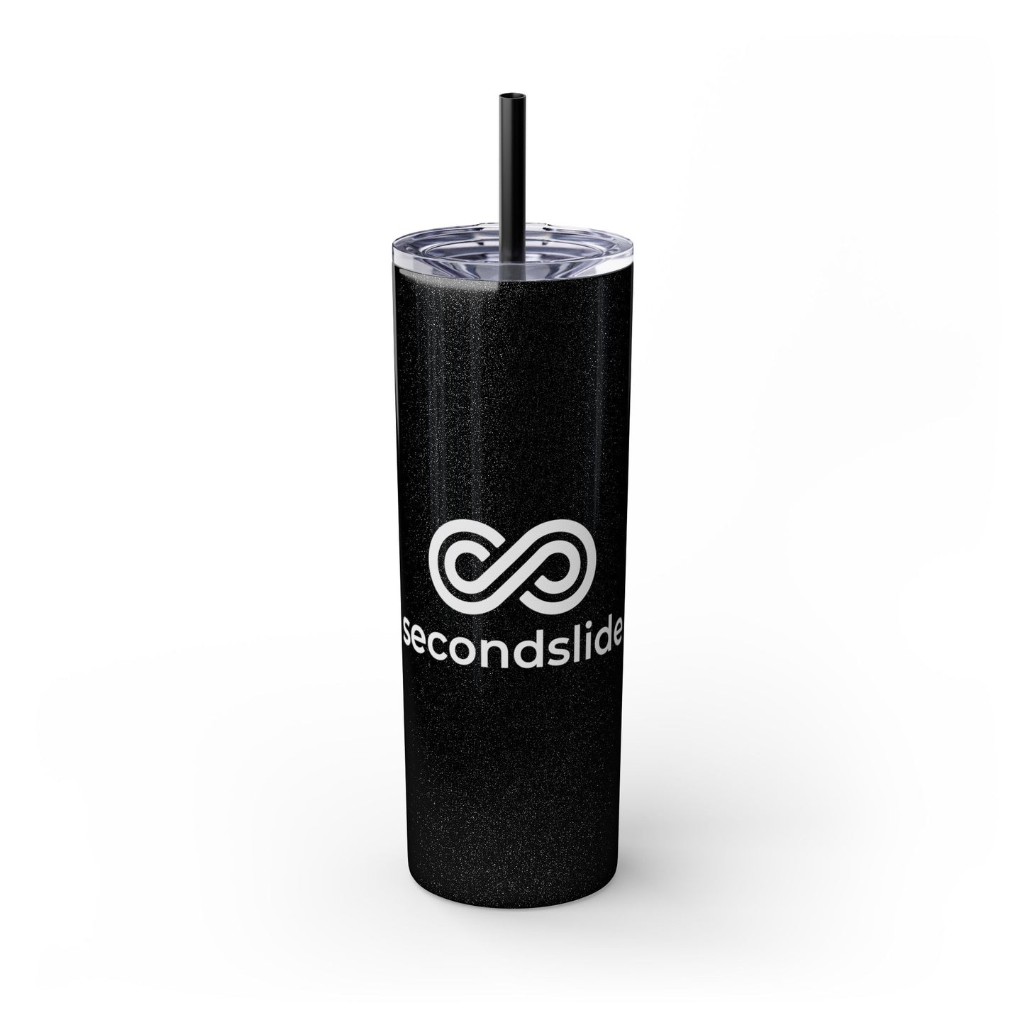 Secondslide Skinny Tumbler w/ Straw 20oz