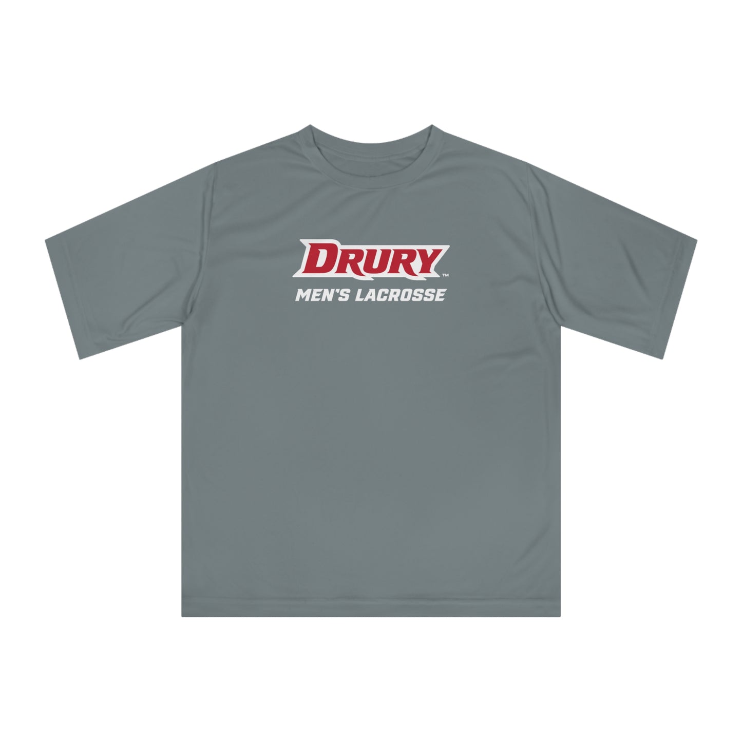 Adult Drury Lacrosse Team 365 Zone Performance T-Shirt