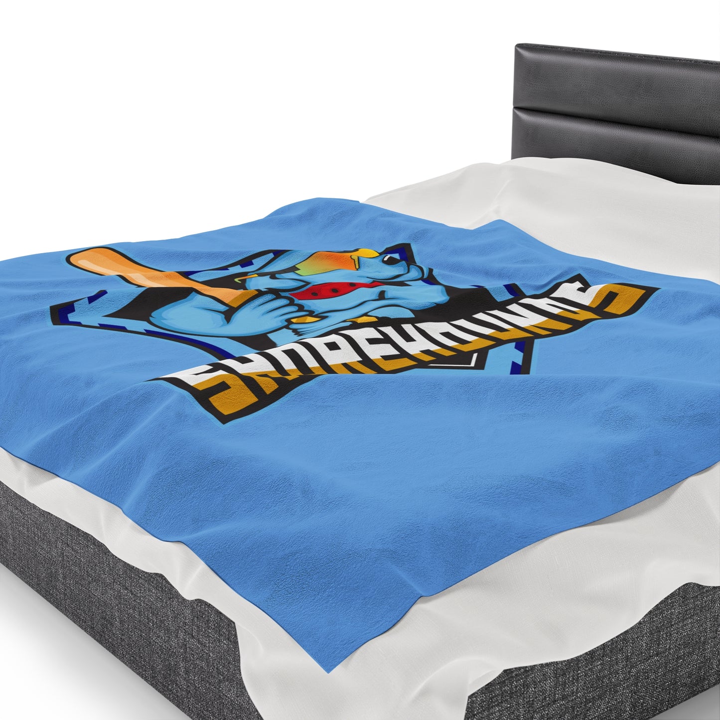 Shorehounds Softball Velveteen Plush Blanket