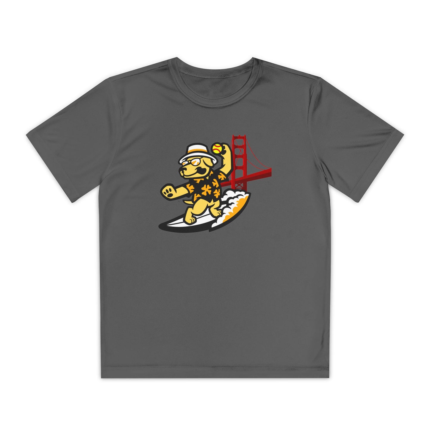 Youth YouthGold Sport-Tek Performance T-shirt