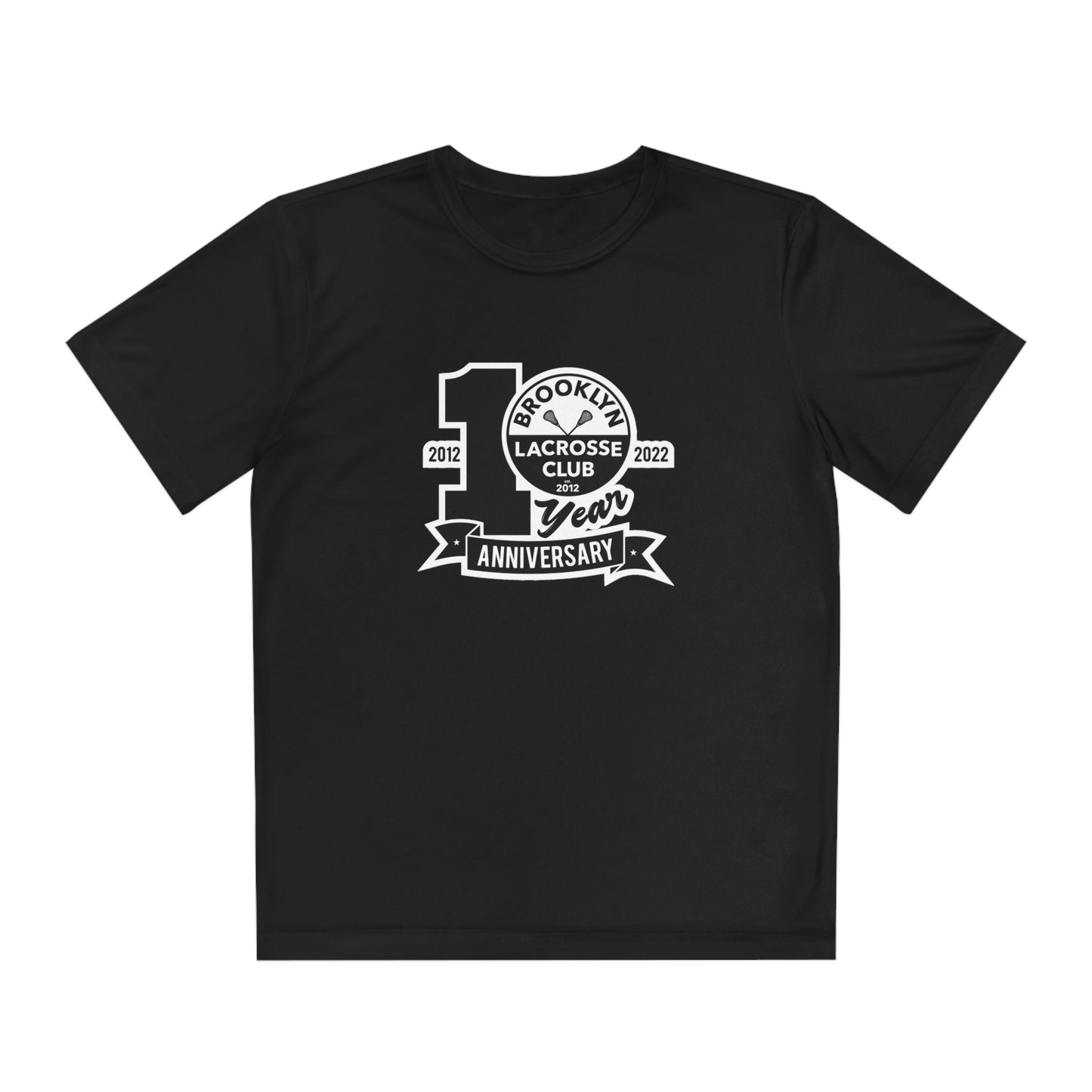 Youth Brooklyn Lacrosse Sport-Tek Performance T-Shirt