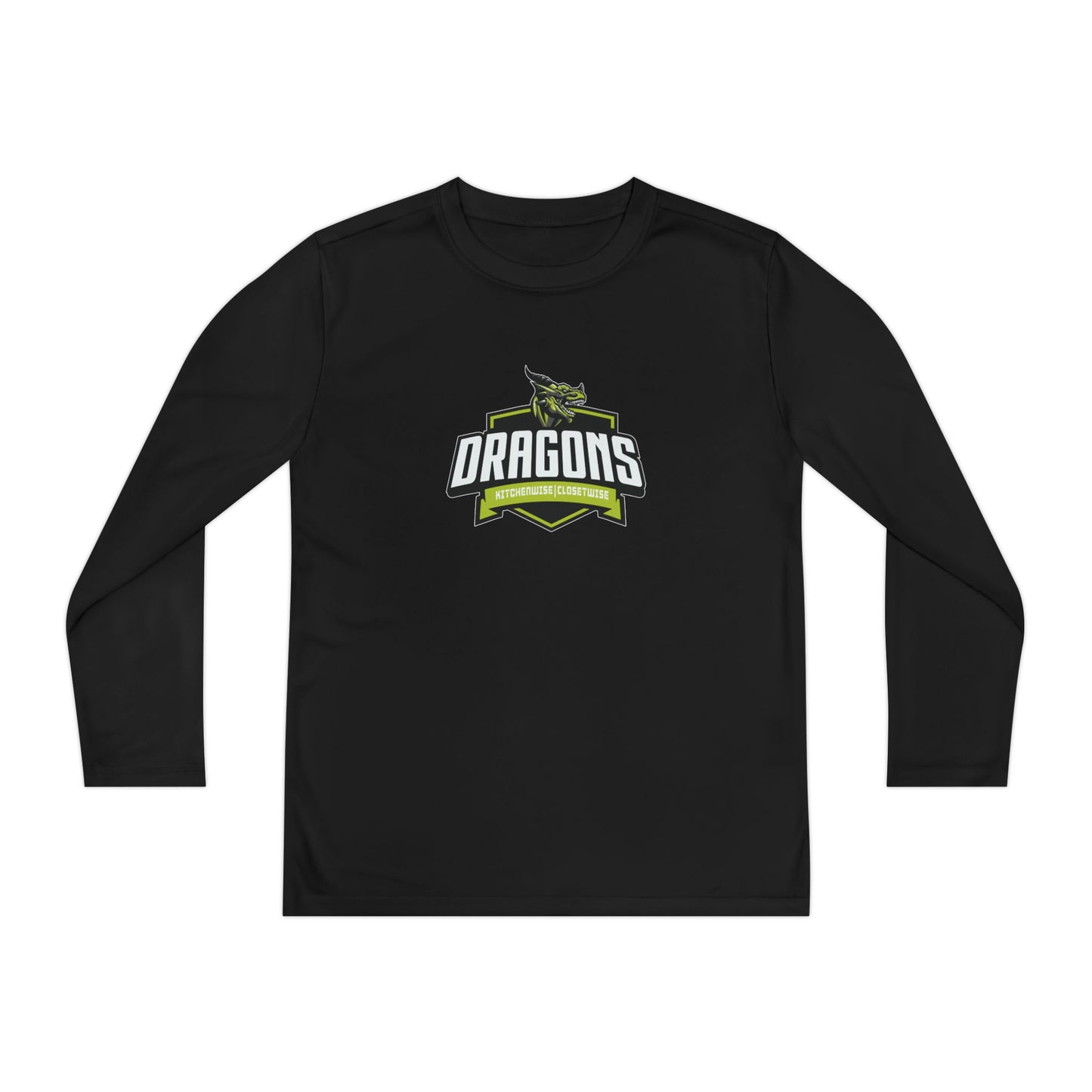Youth Dragons Sport-Tek Performance Long Sleeve Shirt