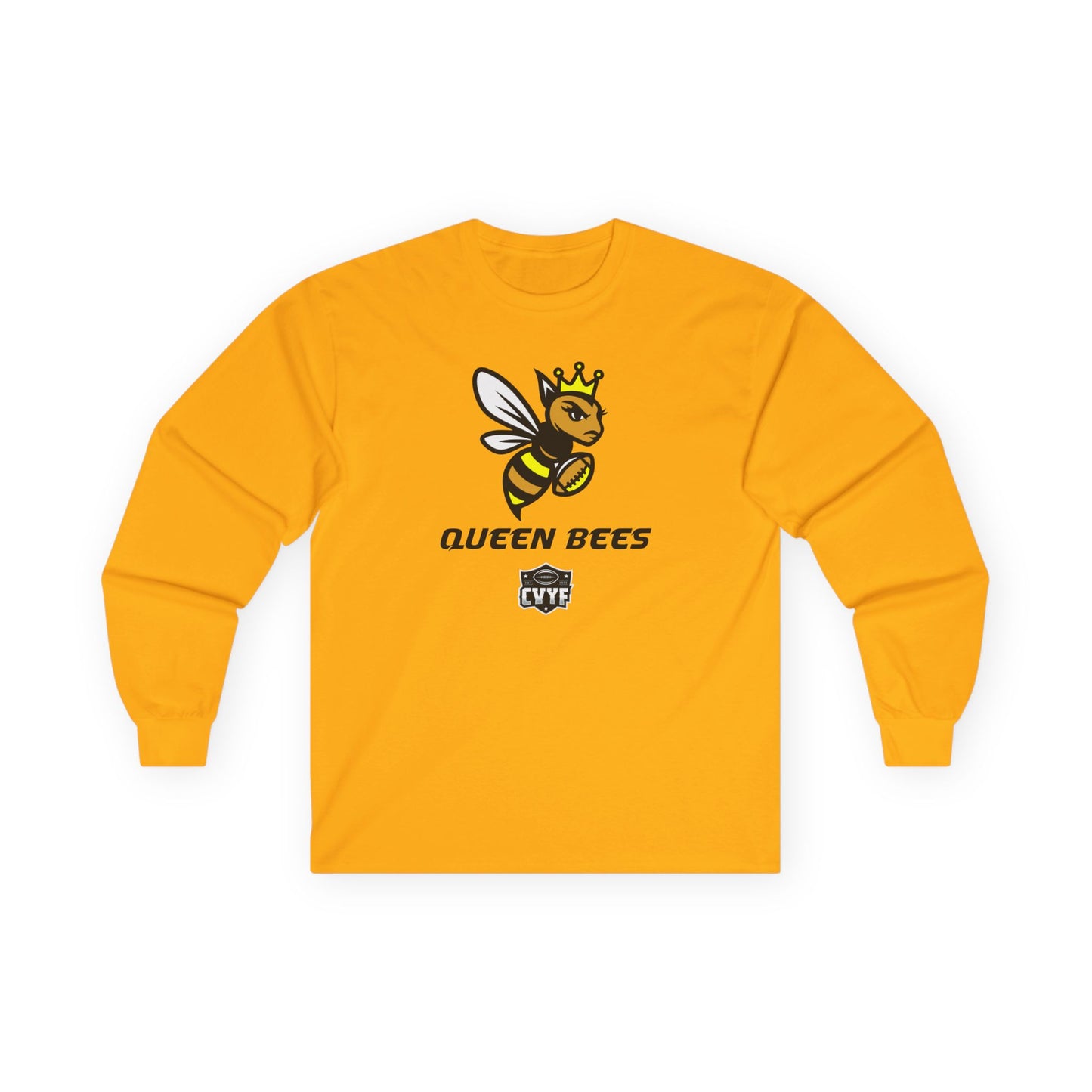 Adult Queen-Bees Gildan Ultra Cotton Long Sleeve