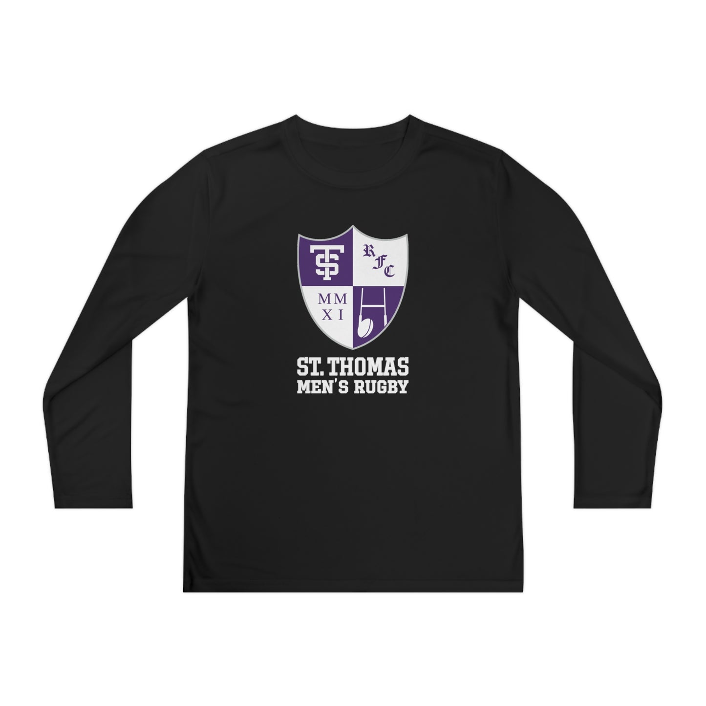 Youth UST Rugby Sport-Tek Performance Long Sleeve