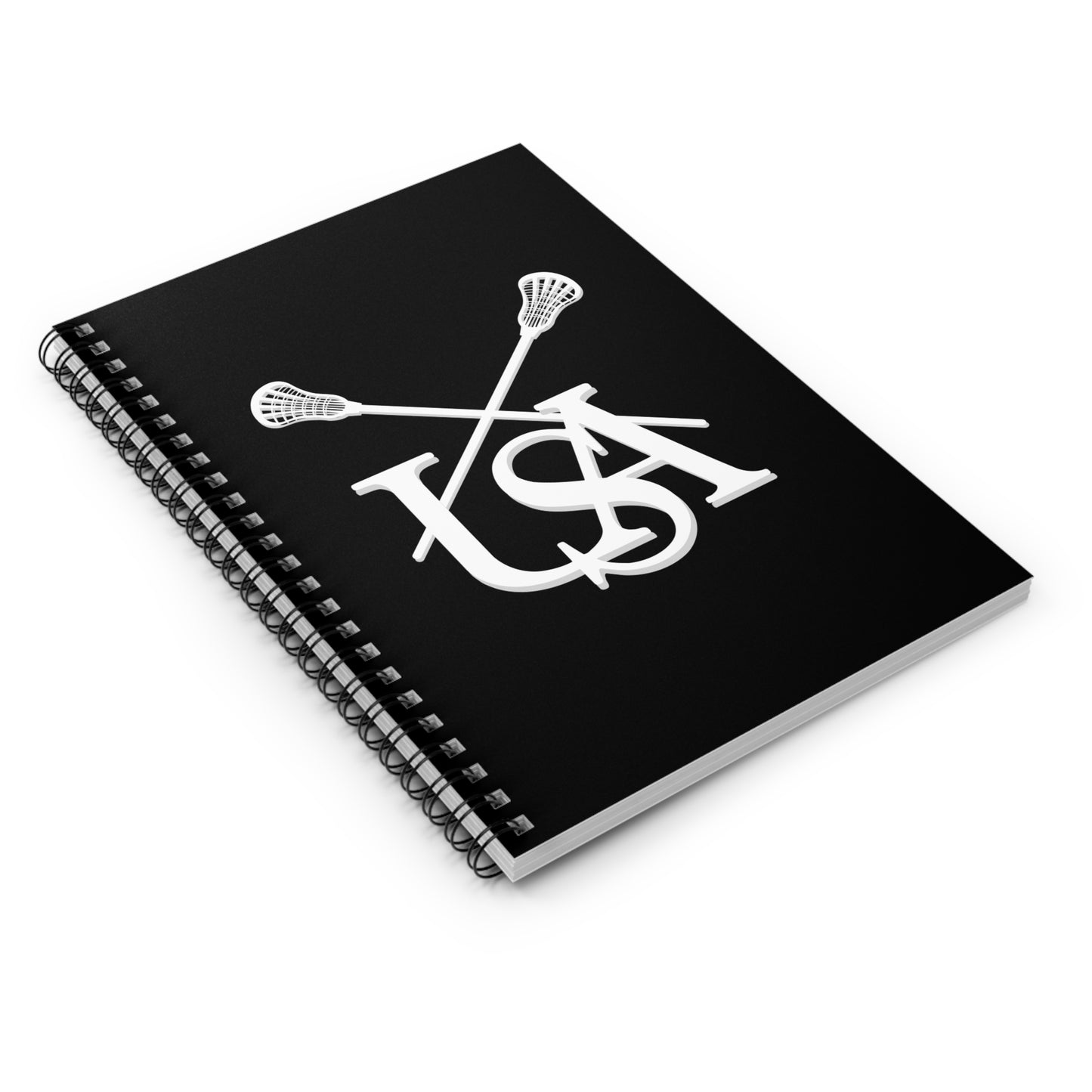 USA Lacrosse Spiral Notebook - Ruled Line (8" x 6")