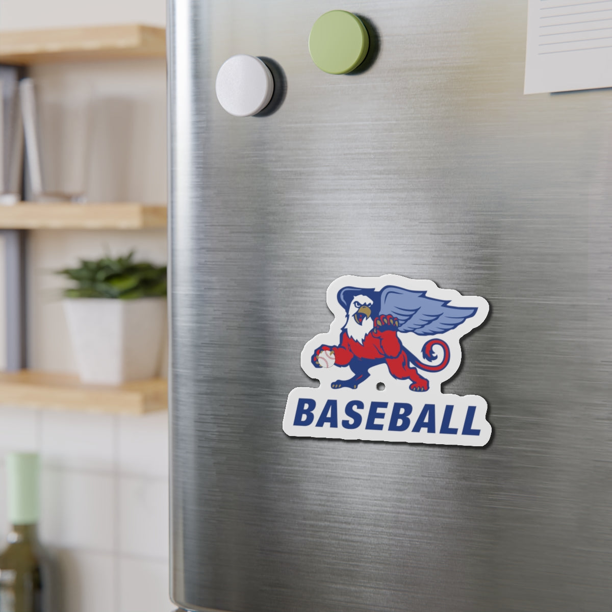 Los Alamitos High School Baseball Die-Cut Magnet