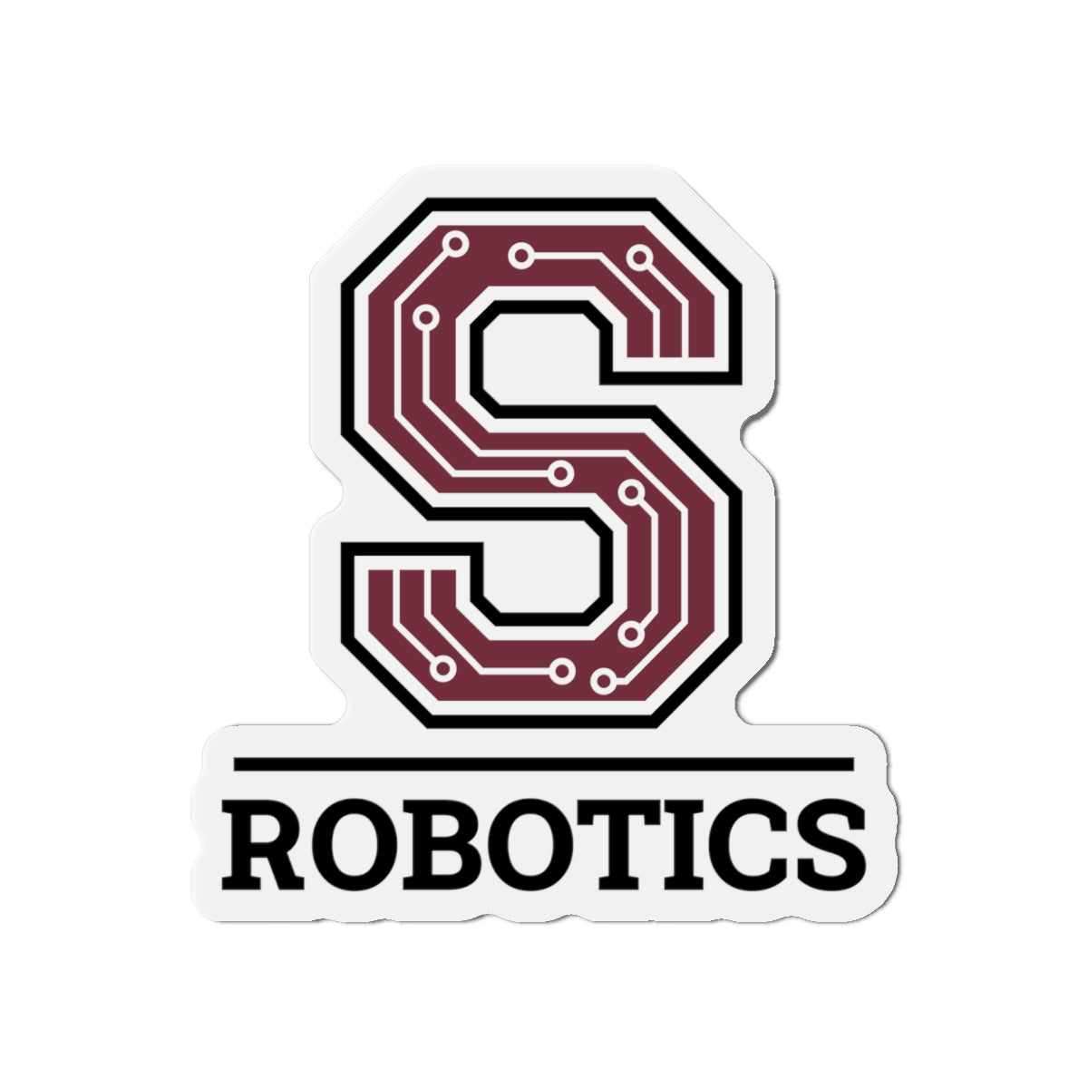 STAB Robotics Die Cut Magnet