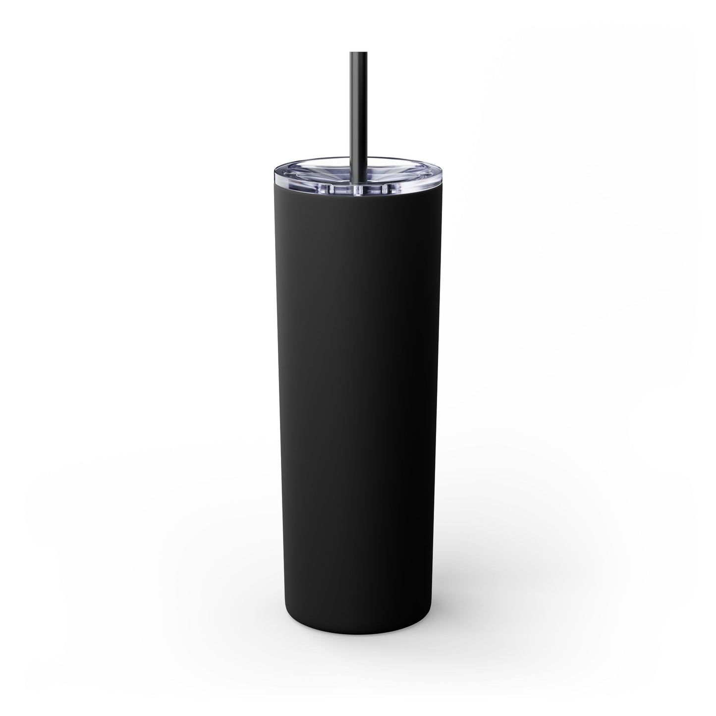 Secondslide Skinny Tumbler w/ Straw 20oz